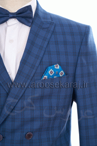 blue suit with handkerchief in pocket 1122 1359 200x300 - دامادی آقای شیک پوش